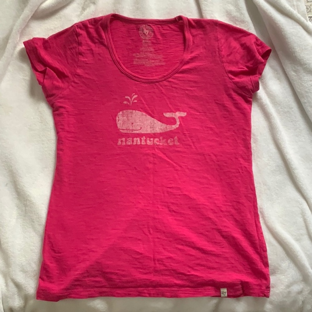 linen Nantucket tee